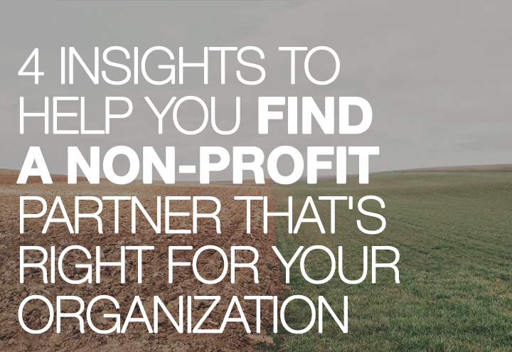 Find A Non-profit partner