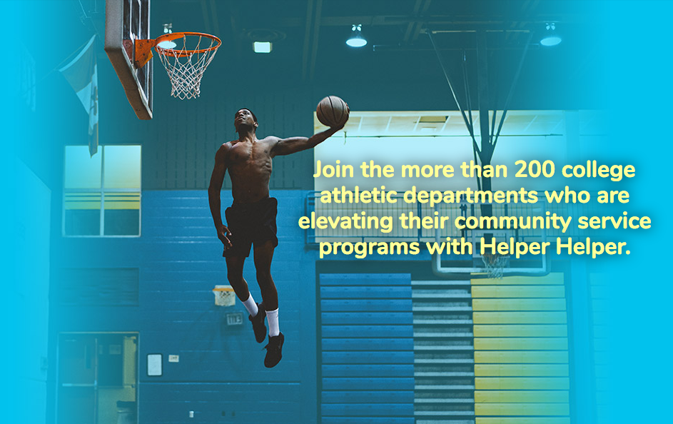 College Athletics Volunteer Management App Helper Helper